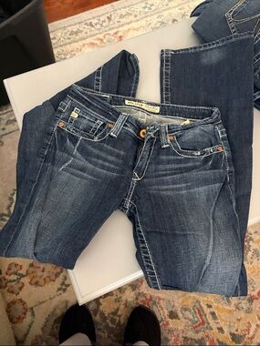 Rockstar low rise  Dark Wash Women’s Jeans